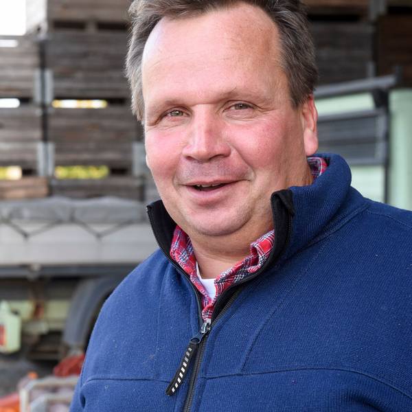 Der Landwirt Peter Krauß.