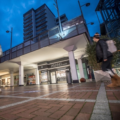 Kaufhof, City A, Wiesdorf, Fußgängerzone. Foto: Ralf Krieger