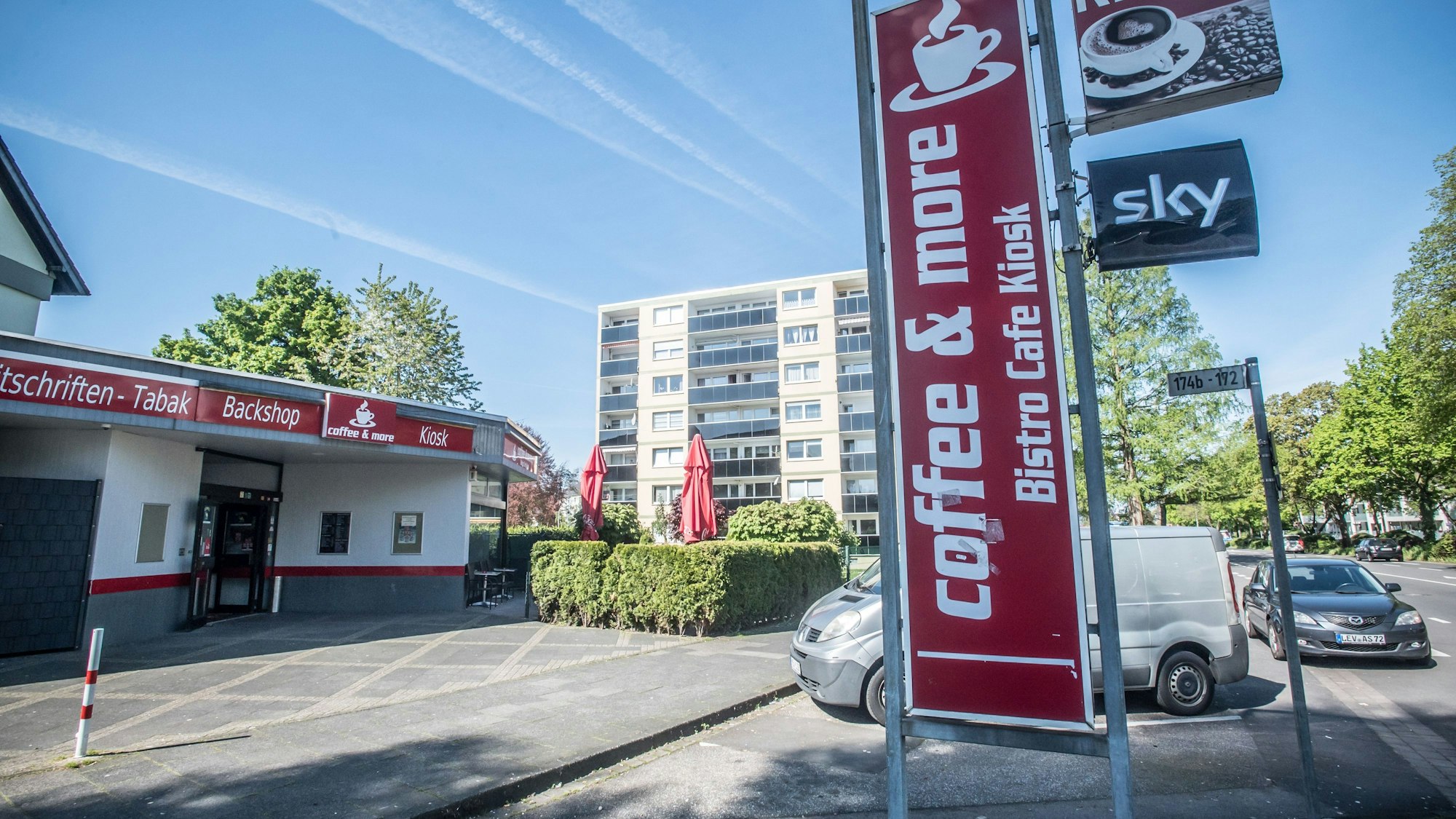 In diesem Kiosk in Quettingen kam es am 30. April zu dem tödlichen Messerstich, durch den ein 35-jähriger Mann starb.