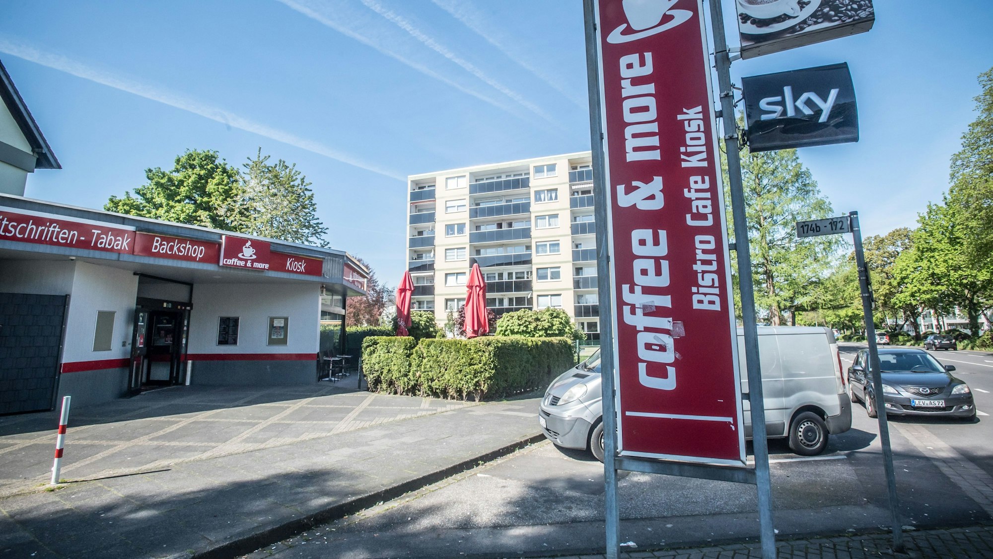 In diesem Kiosk in Quettingen kam es am 30. April zu dem tödlichen Messerstich, durch den ein 35-jähriger Mann starb.