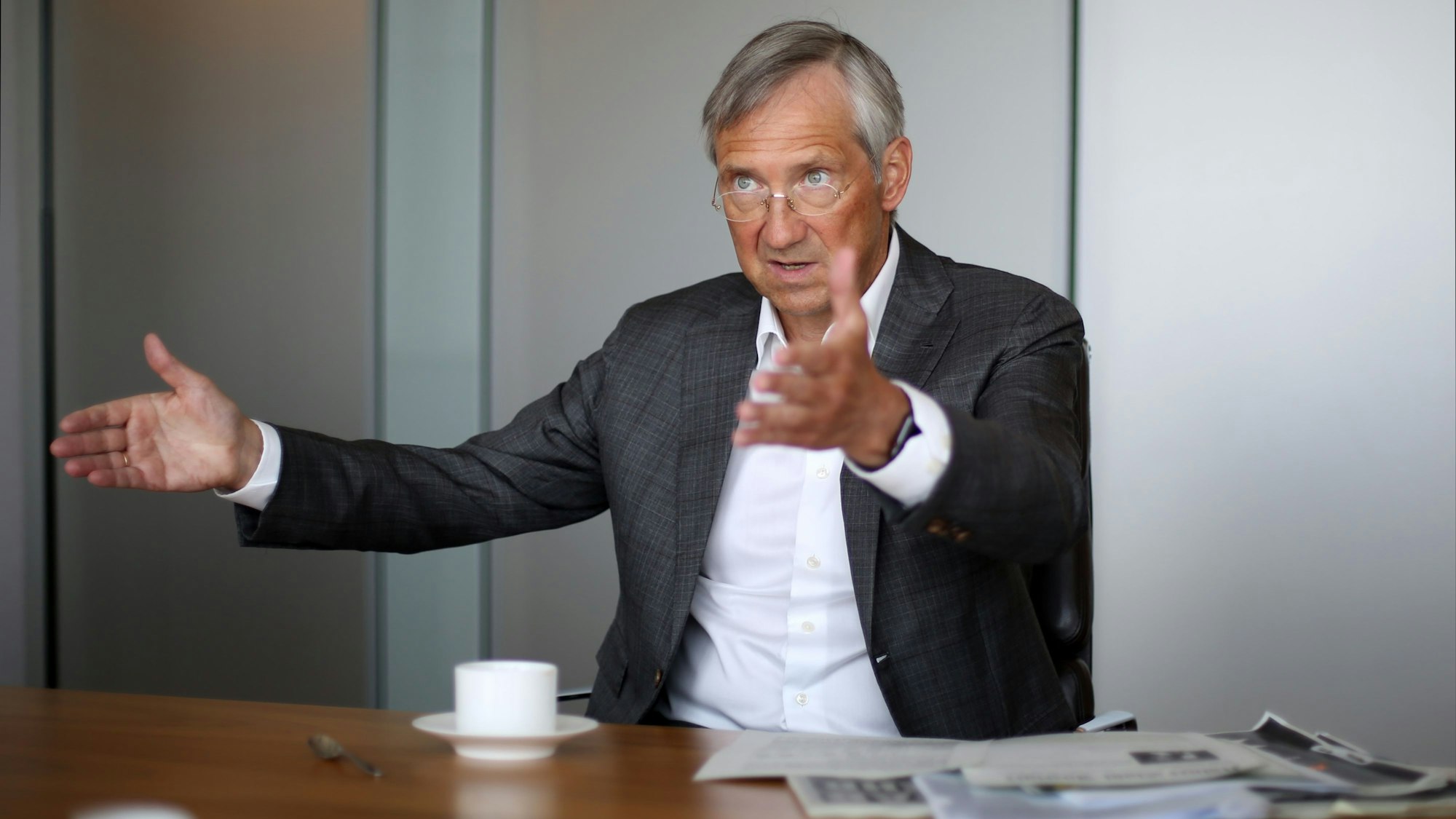 Bert Flossbach, Mitgründer von Flossbach von Storch im Juni 2021.