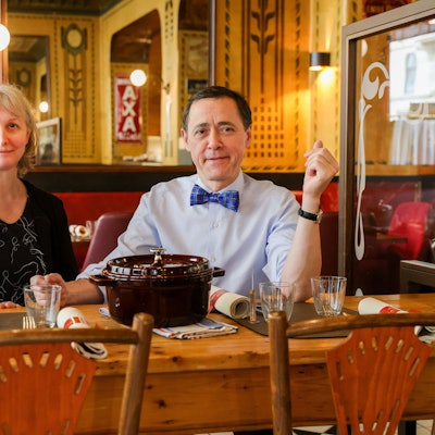 Inhaber Liliane Moissonnier und Vincent Moissonnier.