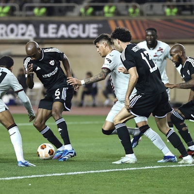 Zähes Spiel zwischen Karabach Agdam und Bayer 04 Leverkusen.