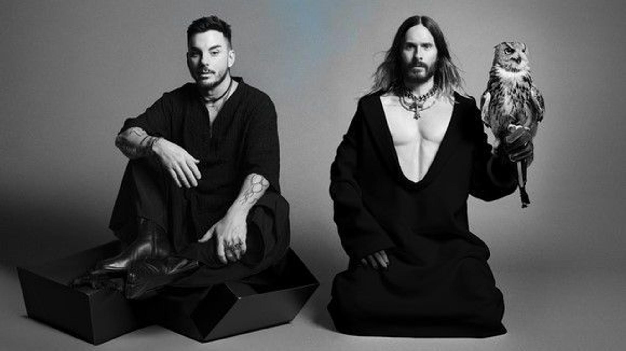 Shannon Leto (links) mit seinem Bruder Jared kommen mit ihrer Band „Thirty Seconds To Mars“ in die Kölner Lanxess-Arena.