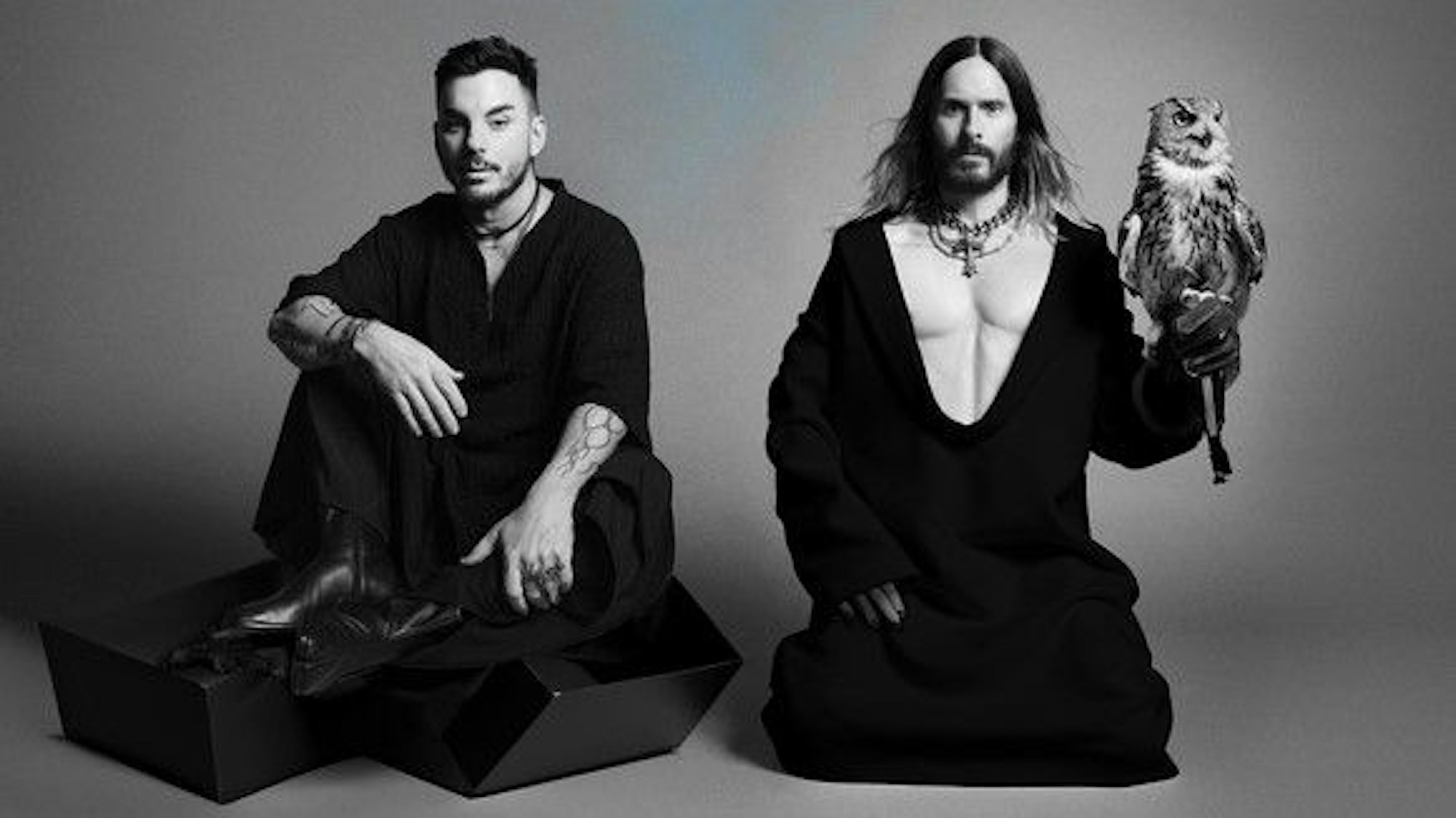 Shannon Leto (links) mit seinem Bruder Jared kommen mit ihrer Band „Thirty Seconds To Mars“ in die Kölner Lanxess-Arena.
