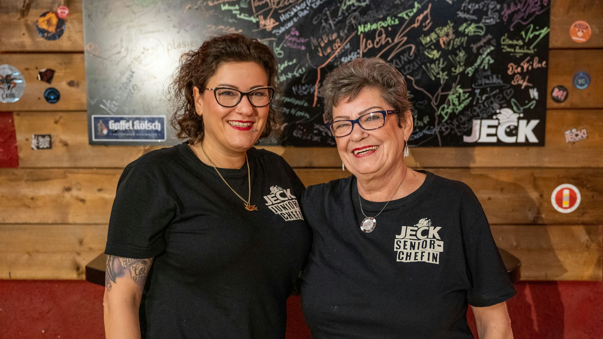 Crazy Lauermann und ihre Mutter Inge Fischer betreiben das „Jeck“.