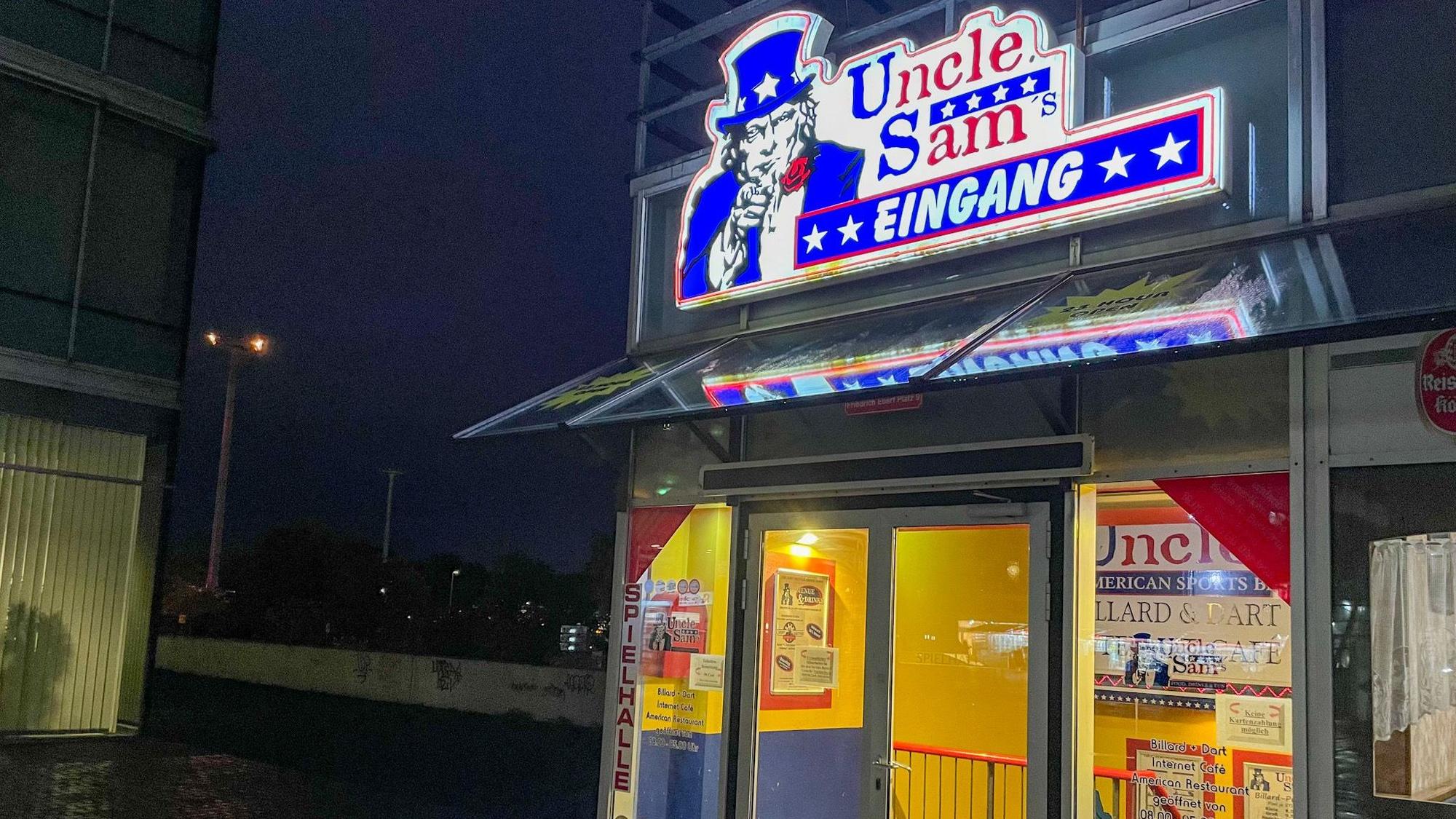 Das „Uncle Sam's“ in Wiesdorf