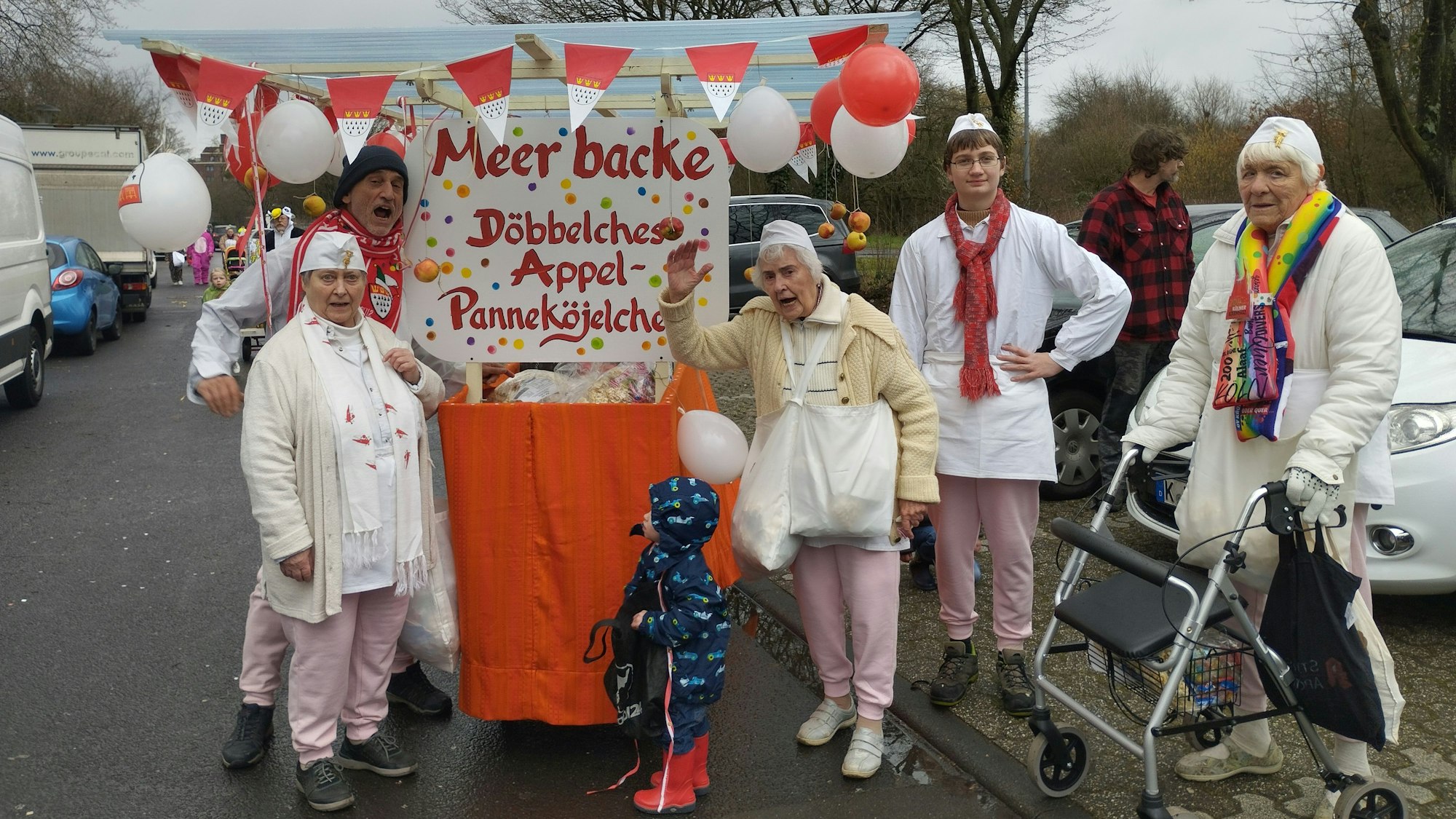 Beste Stimmung beim Veedelszoch Köln-Neubrück