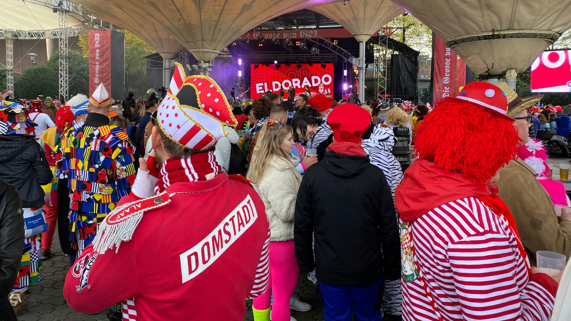 Der Tanzbrunnen am Morgen