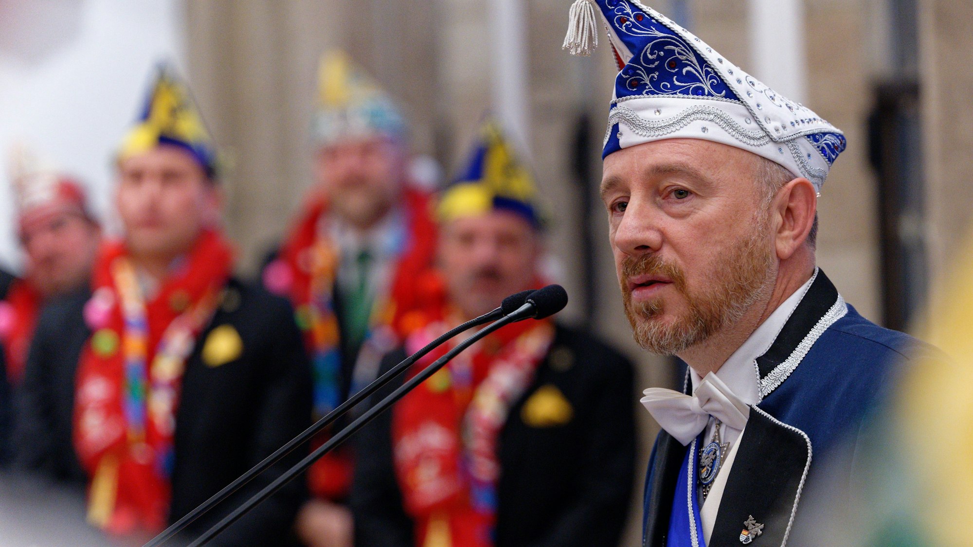 Aaron Knappstein, Präsident des jüdischen Karnevalsvereins „Kölsche Kippa Köpp“.