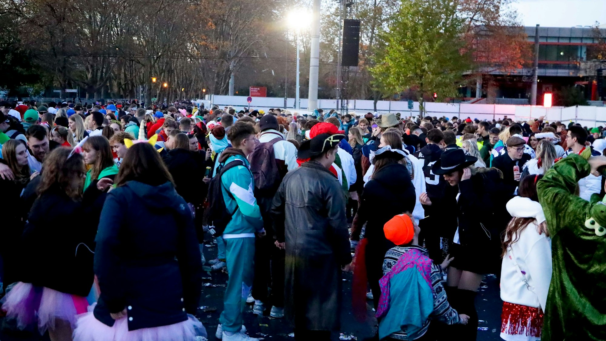 Der 11.11. auf der Uniwiese