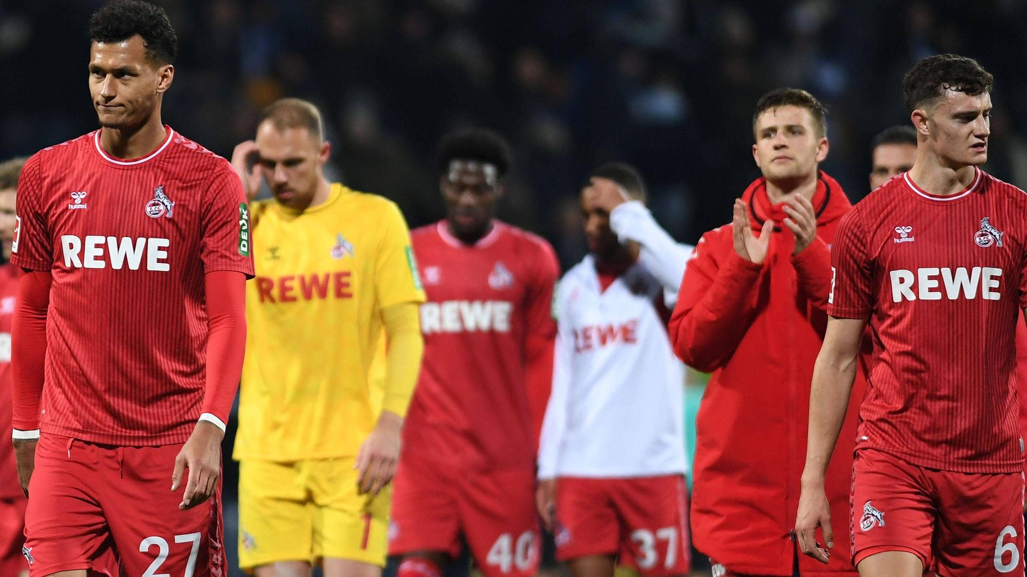 11.11.2023, Bochum, Germany, Vonovia Ruhr Stadium, VfL Bochum vs 1. FC Koeln - 1. Bundesliga, Davie Selke 1. FC Koeln enttaeuscht Foto Ralf Treese DFB / DFL REGULATIONS PROHIBIT ANY USE OF PHOTOGRAPHS AS IMAGE SEQUENCES AND/OR QUASI-VIDEO. Bochum Vonovia Ruhr Stadium North Rhine-Westphalia Germany *** 11 11 2023, Bochum, Germany, Vonovia Ruhr Stadium, VfL Bochum vs 1 FC Koeln 1 Bundesliga, Davie Selke 1 FC Koeln enttaeuscht Foto Ralf Treese DFB DFL REGULATIONS PROHIBIT ANY USE OF PHOTOGRAPHS AS IMAGE SEQUENCES AND OR QUASI VIDEO Bochum Vonovia Ruhr Stadium North Rhine Westphalia Germany PUBLICATIONxINxGERxSUIxAUTxONLY / 521_BOCKOE20231111_119 / Treese-521
