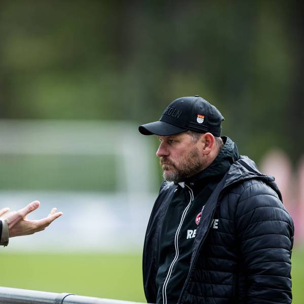 Training 1. FC Koeln Dr. Christian Keller Geschaeftsfuehrer 1. FC Koeln, Steffen Baumgart Trainer 1. FC Koeln Training 1. FC Koeln Geissbockheim, 26.04.2023 *** Training 1 FC Koeln Dr Christian Keller Managing Director 1 FC Koeln , Steffen Baumgart Coach 1 FC Koeln Training 1 FC Koeln Geissbockheim, 26 04 2023 Copyright: xBEAUTIFULxSPORTS/Wunderlx