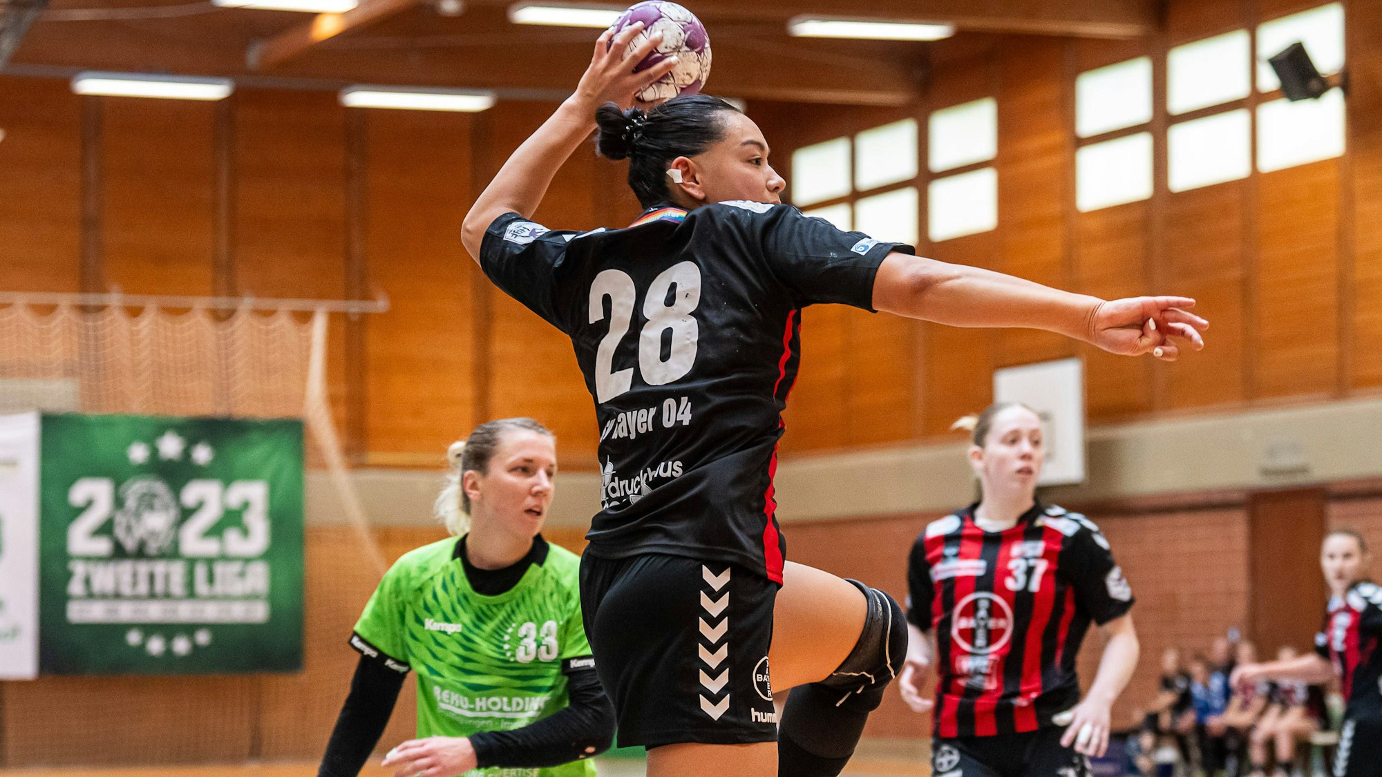 Christin Kaufmann TSV Bayer 04 Leverkusen, 28 sprintg weit in den Kreis, TSV Bayer 04 Leverkusen - SG 09 Kirchhof, Handball, Frauen, Heinrich Horn Turnier, 06.08.2023 EIBNER/Michael Schmidt TSV Bayer 04 Leverkusen - SG 09 Kirchhof, Handball, Frauen, Heinrich Horn Turnier, 06.08.2023 Melsungen *** Christin Kaufmann TSV Bayer 04 Leverkusen, 28 sprintg far into the circle, TSV Bayer 04 Leverkusen SG 09 Kirchhof, handball, women, Heinrich Horn tournament, 06 08 2023 EIBNER Michael Schmidt TSV Bayer 04 Leverkusen SG 09 Kirchhof, handball, women, Heinrich Horn tournament, 06 08 2023 Melsungen Copyright: xEIBNER/MichaelxSchmidtx EP_MST