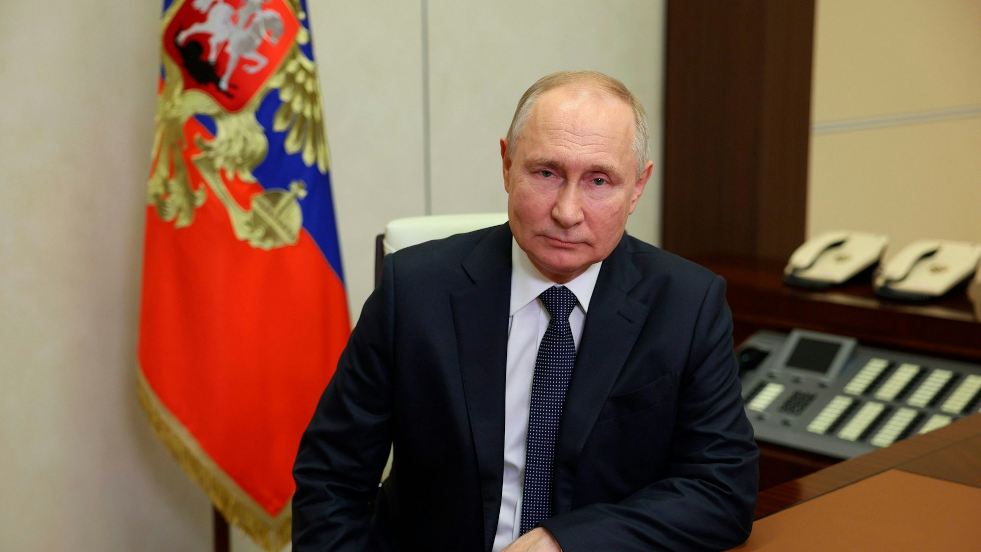 Wladimir Putin sei für einen Dialog mit dem Westen bereit, sagt der Kreml. Tatsächlich aber fehlt eine gemeinsame Basis, um eine diplomatische Lösung herbeizuführen.