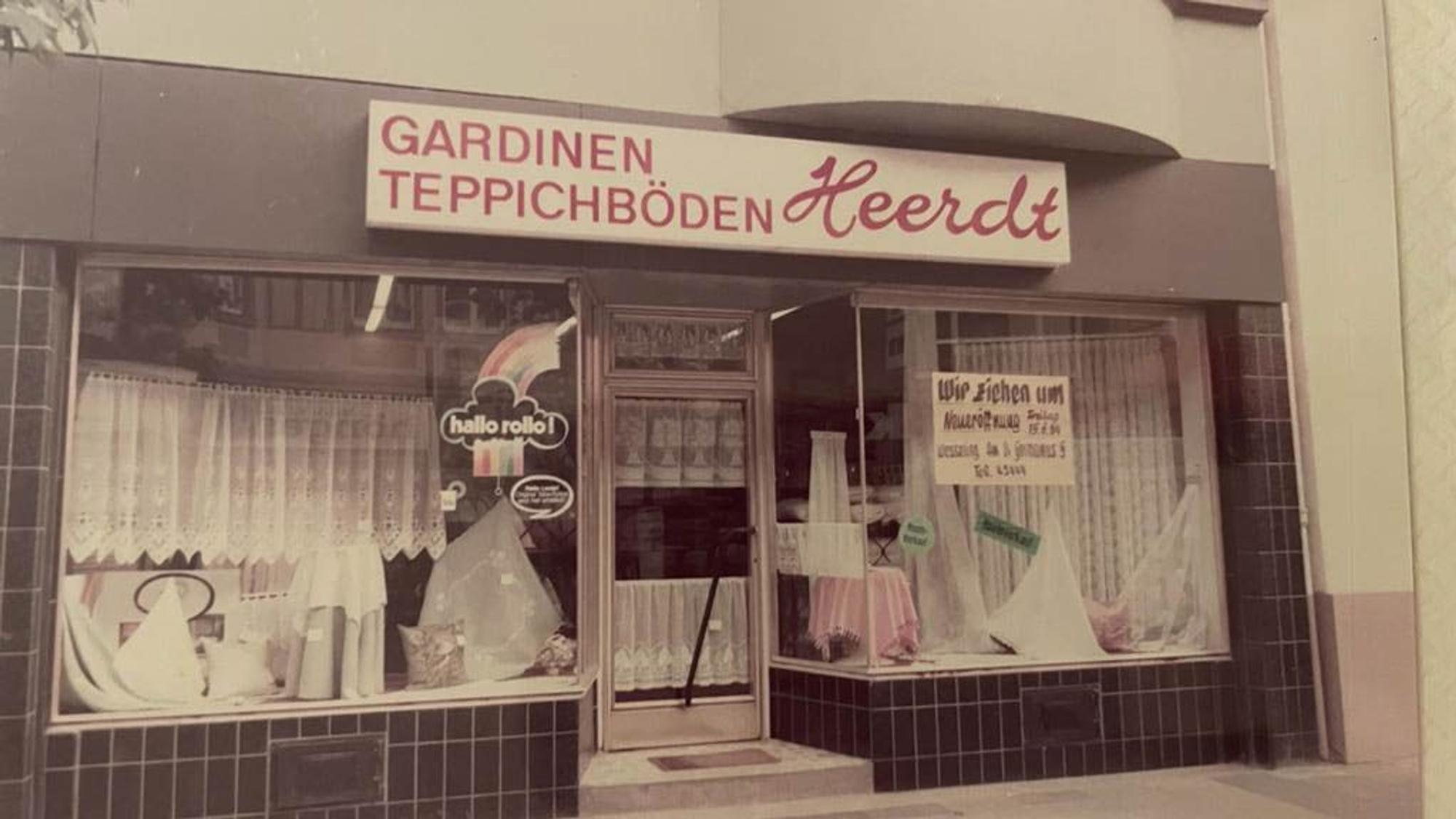 Eine Schaufensterfront