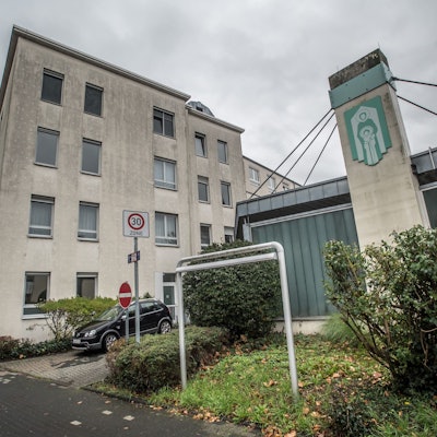 Das ehemalige Sankt-Josef-Krankenhaus in Leverkusen-Wiesdorf