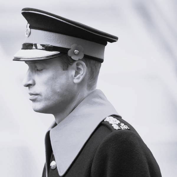 Der Prinz von Wales bei der Gedenkfeier zum „Remembrance Sunday“ am Kriegsdenkmal Cenotaph auf der Whitehall in London.