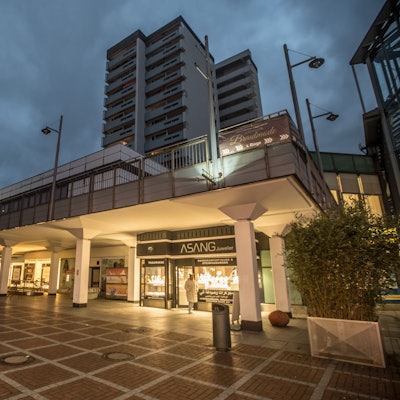 Kaufhof, City A, Wiesdorf, Fußgängerzone