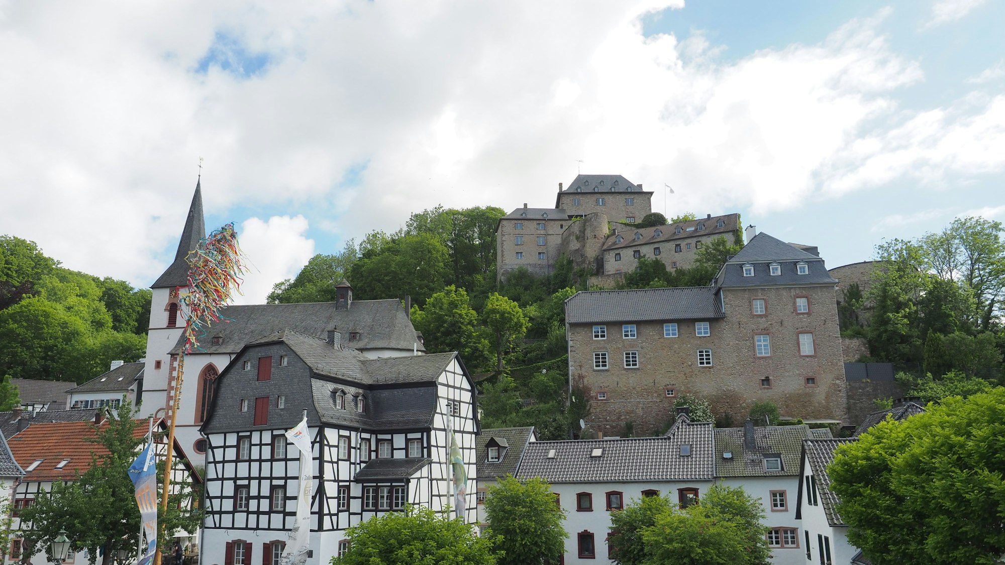 Blick auf den Ort Blankenheim