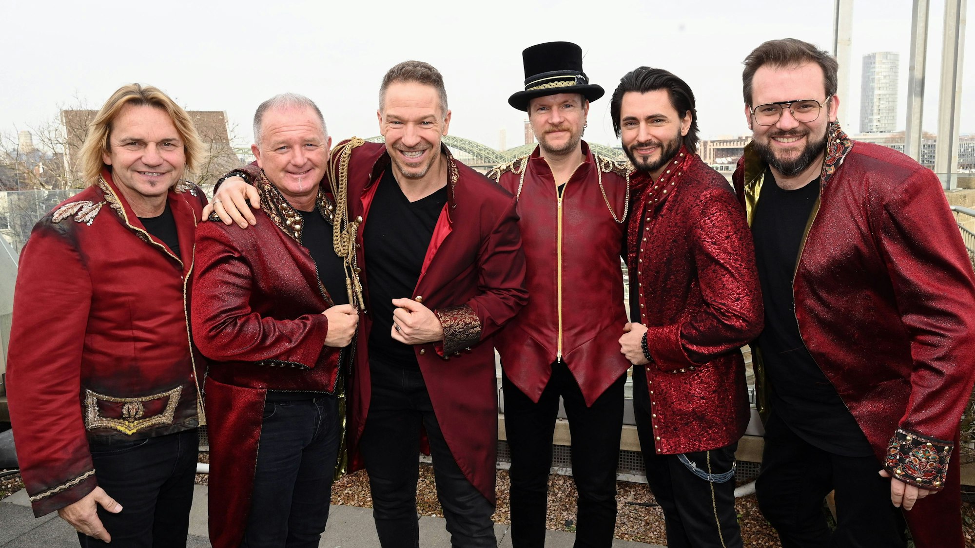 Gruppenfoto der Höhner