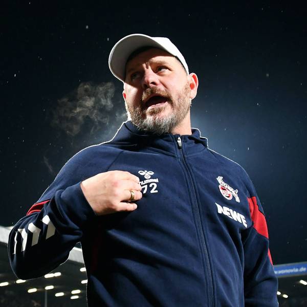 Steffen Baumgart rechnet nicht damit, einen Abstieg als FC-Trainer zu „überleben“; der Vertrag des Trainers ist nur für die Erste Liga geschlossen.