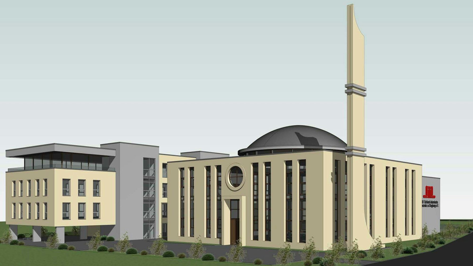 Entwurf für eine Moschee