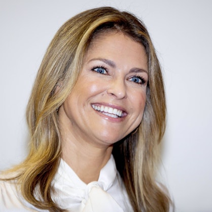 Prinzessin Madeleine von Schweden bei einem öffentlichen Termin 2019.