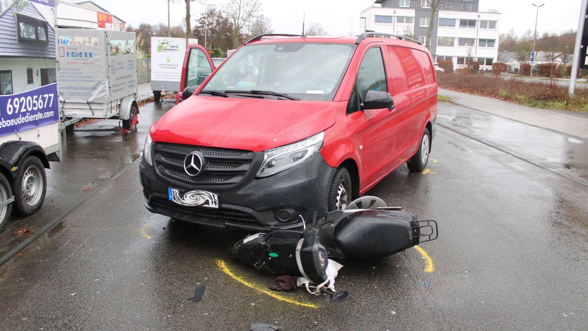 Auf der Hans-Böckler-Straßer in Rösrath ereignete sich am 2. Januar ein tödlicher Unfall.