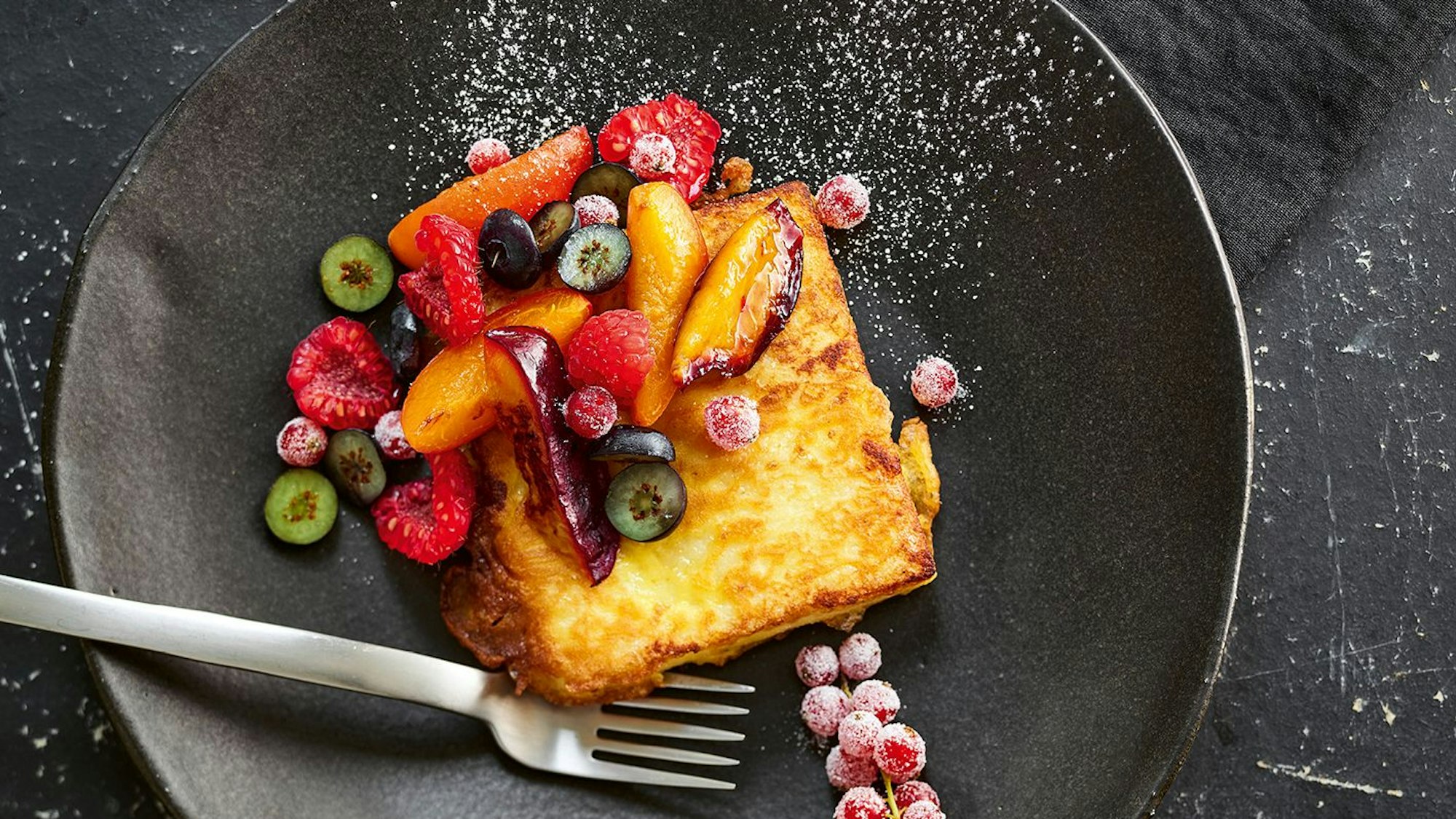 gebackene Grießschnitte aus dem Buch Genial Günstig Genießen