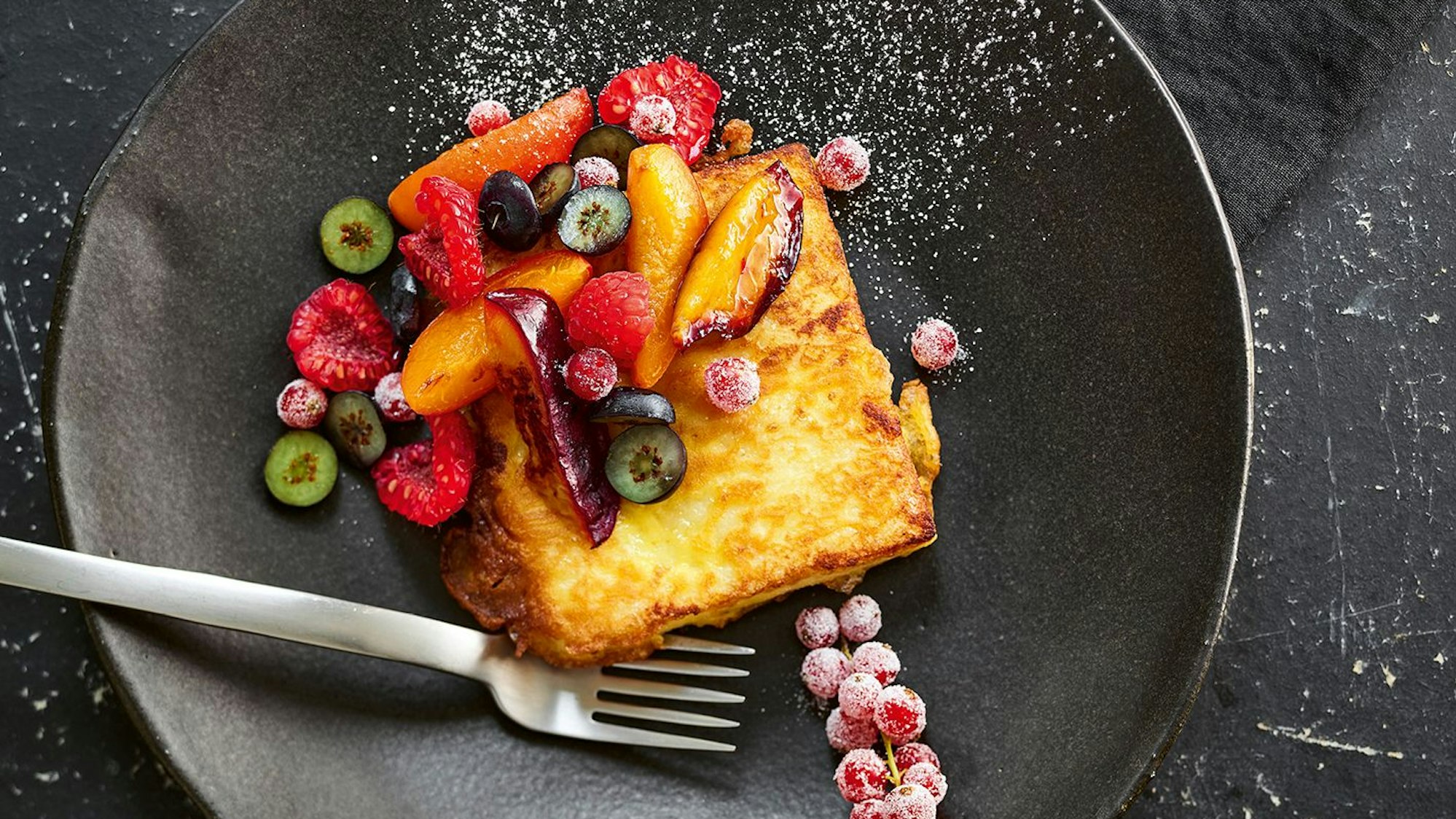 gebackene Grießschnitte aus dem Buch Genial Günstig Genießen