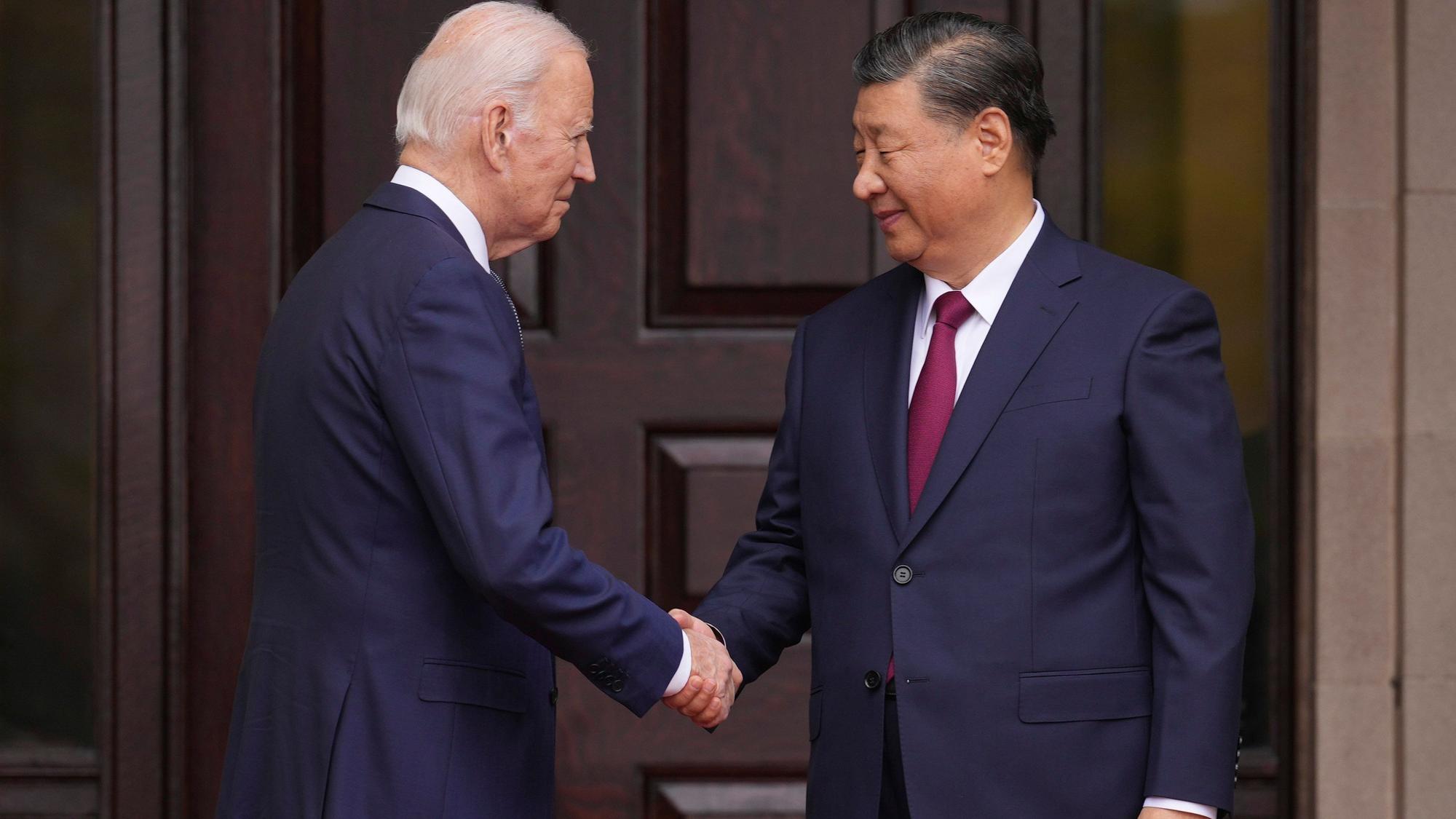 Treffen der mächtigsten Männer nach monatelanger Anspannung: Joe Biden empfängt Xi Jinping