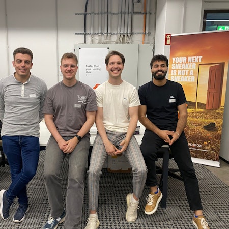 Das Vierer-Team von Modifox