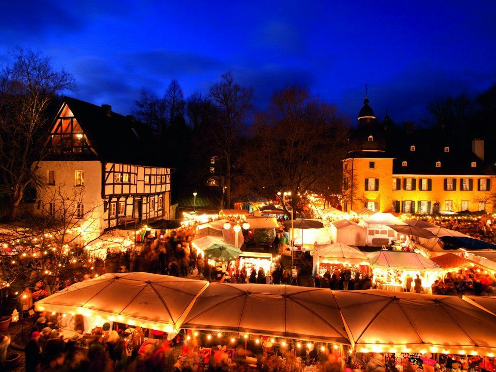 Weihnachtsmakrt Schloss Luentenbeck, Wuppertal