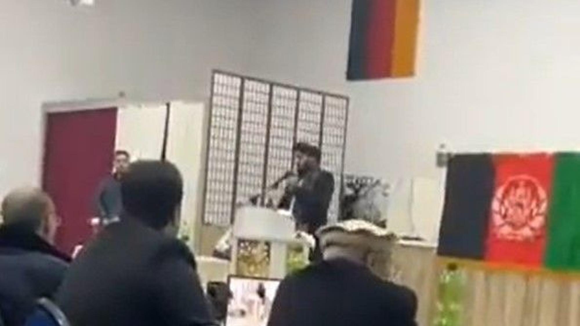 Ein hoher Taliban-Funktionär sprach bei einer Veranstaltung in Räumen der Ditib-Moschee in Köln-Chorweiler.