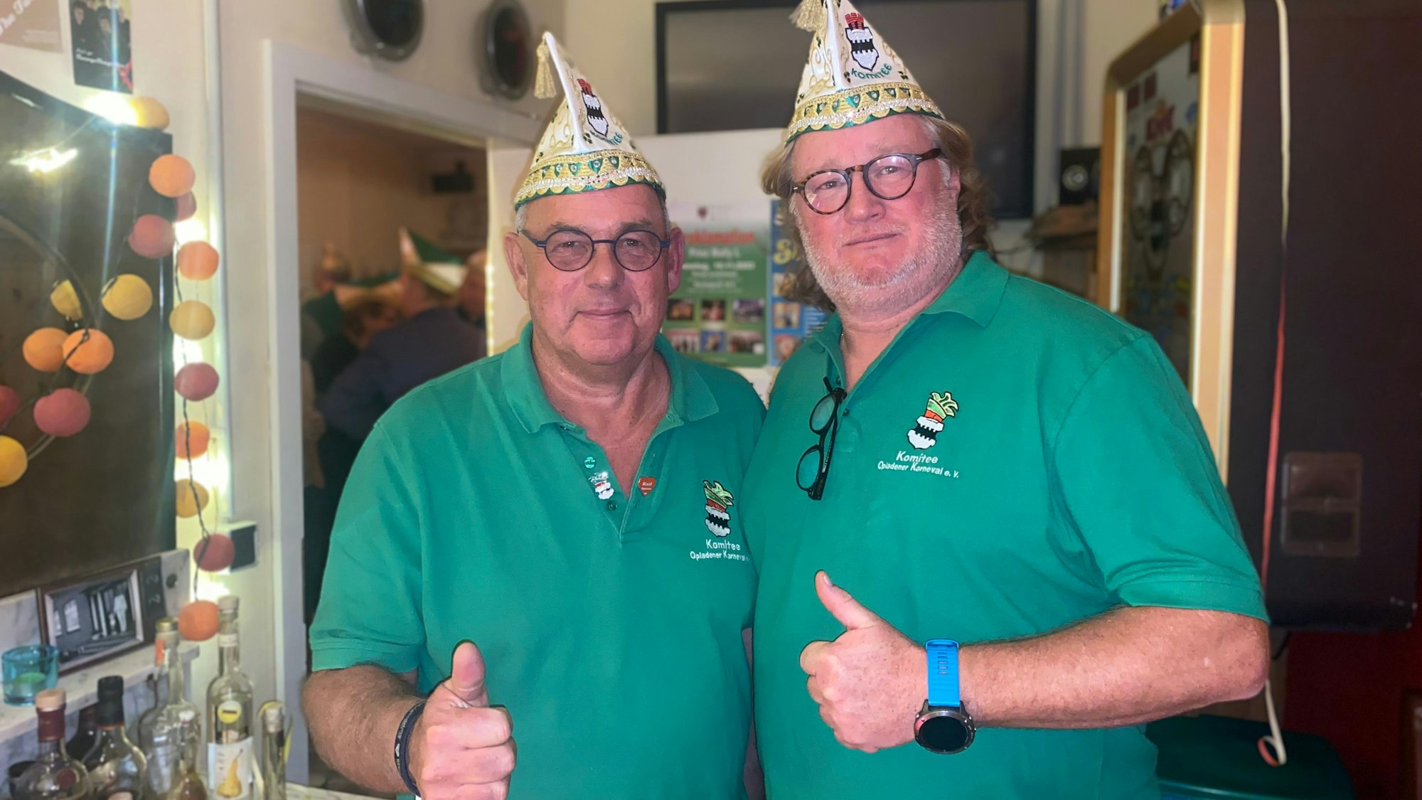 Peter Rösgen (Präsident KOK, l.) und Markus Wolff (Senatspräsident KOK)