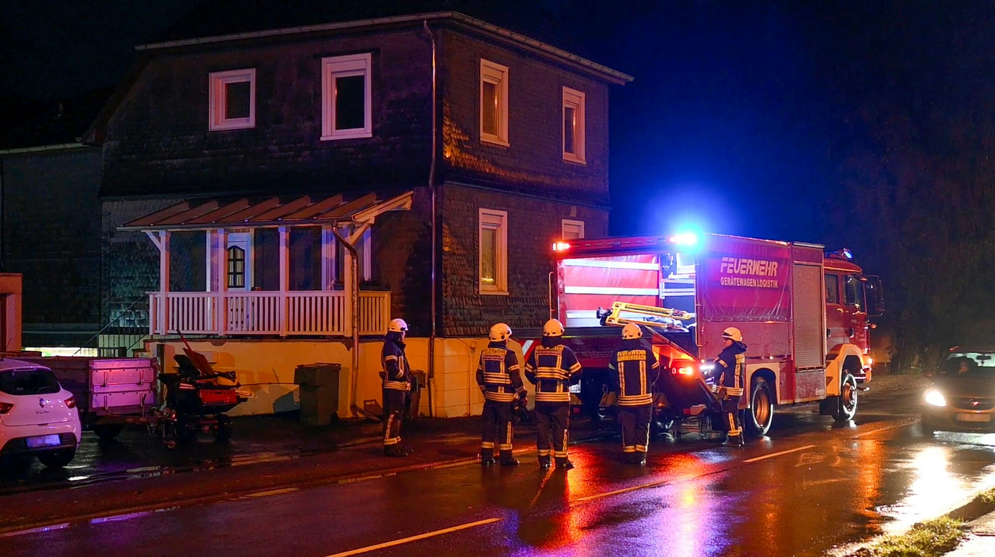 Feuerwehreinsatz in Brunohl