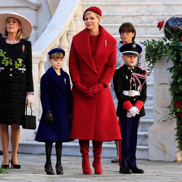 Fürstin Caroline, Fürstin Gabriella, Fürstin Charlène, Fürst Jacques und Fürstin Stephanie nehmen an einer Zeremonie zum Nationalfeiertag in Monaco teil