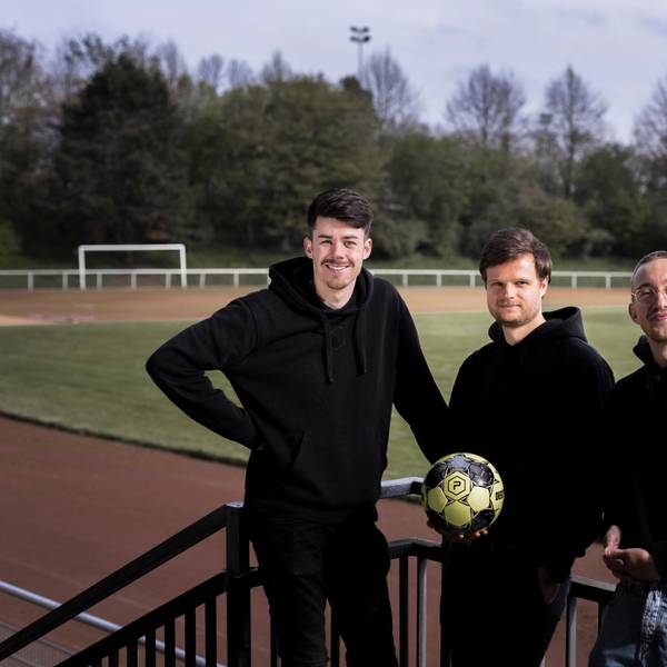 Die Gründer von Prematch (Start-up aus Köln) von links: Lukas Röhle, Fiete Grünter, Lukas Brackmann