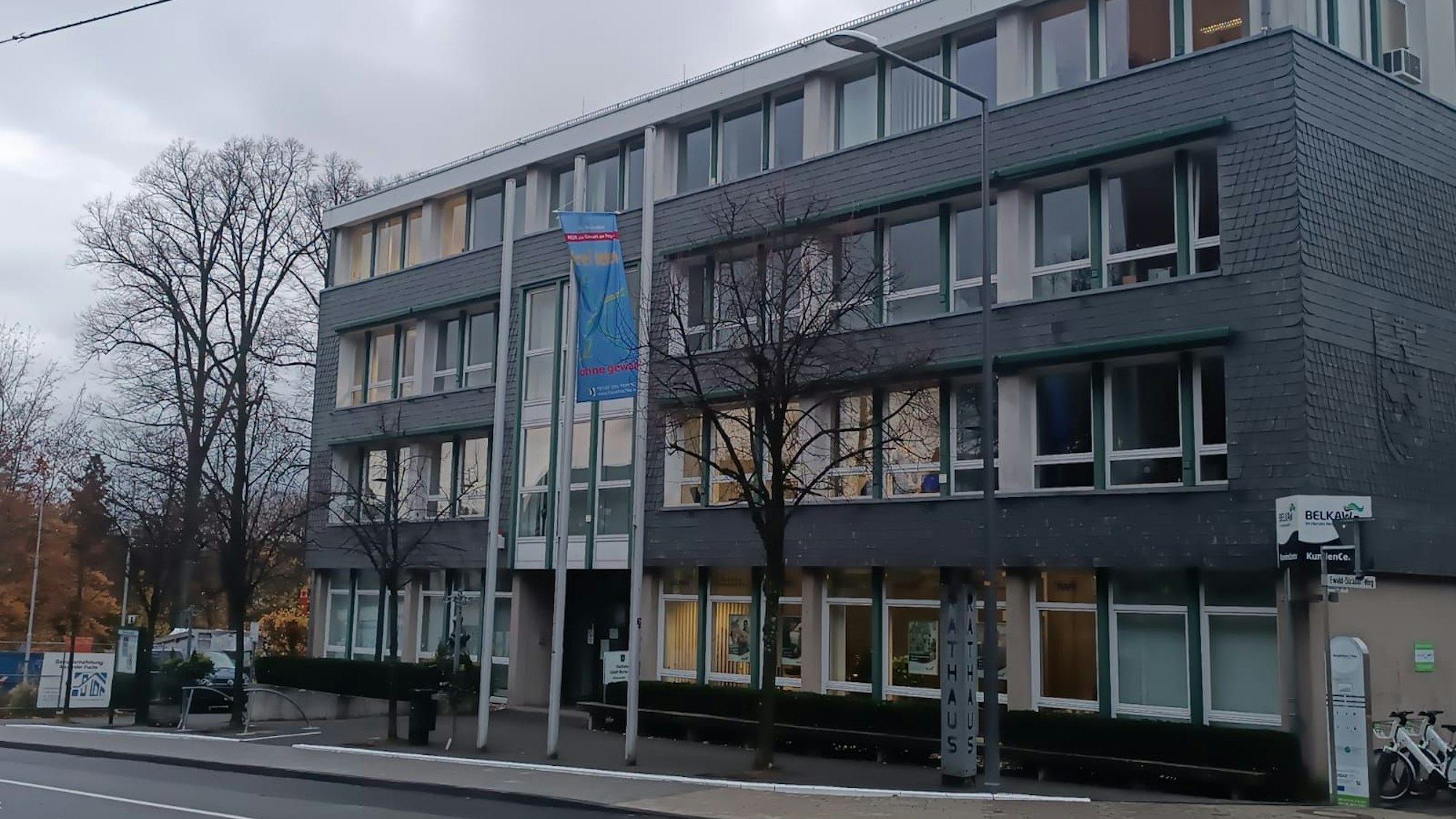 Das Burscheider Rathaus.