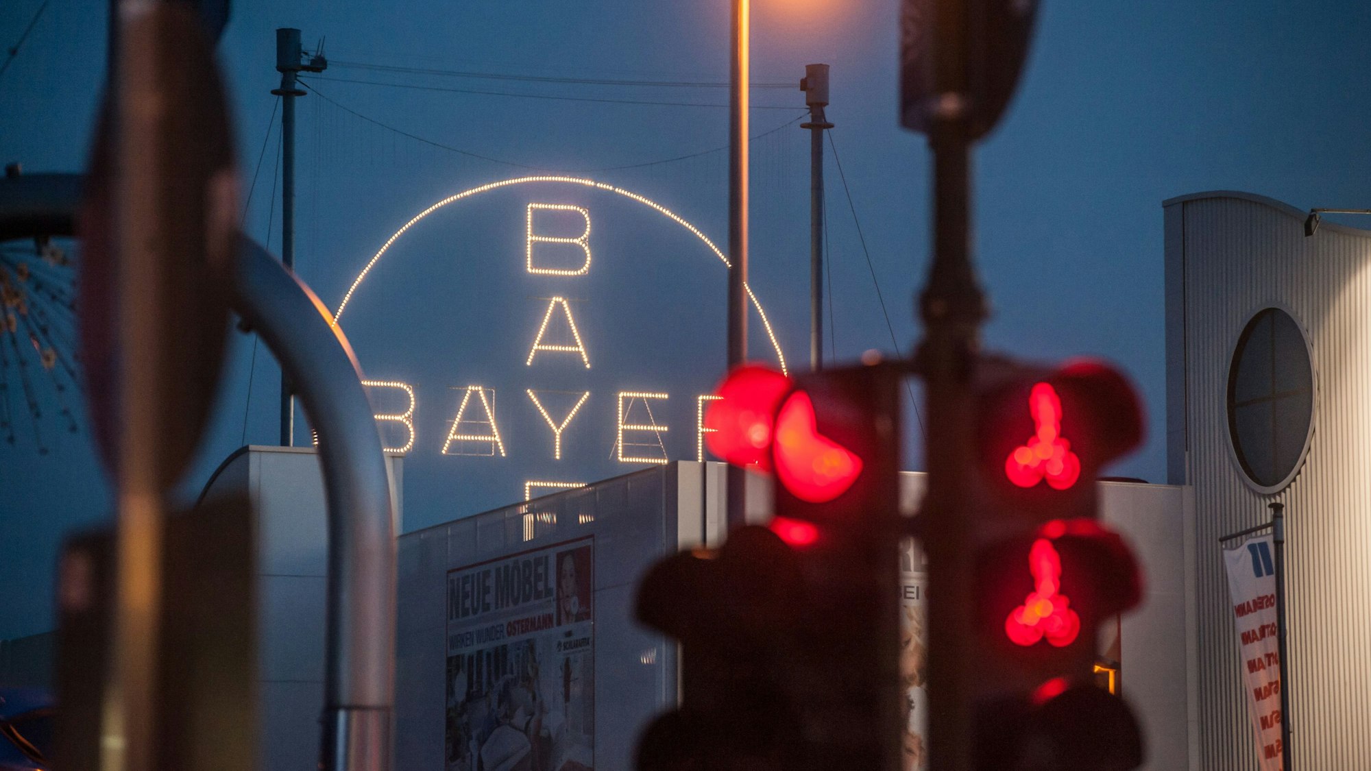 Leverkusen Bayerkreuz. Foto: Ralf Krieger