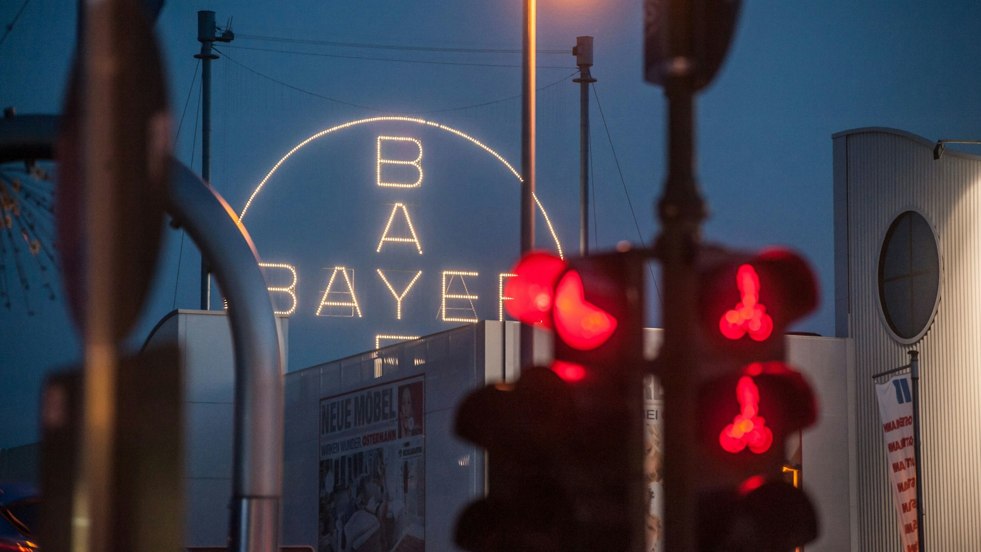 Leverkusen Bayerkreuz. Foto: Ralf Krieger