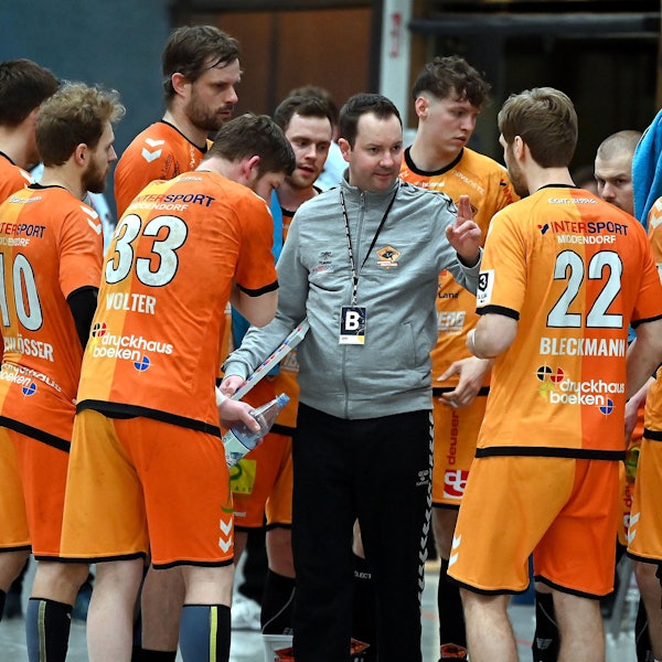 03.03.2023, Handball-Bergische Panther-HSG Krefeld
TR: Marcel Mutz (Bergische Panther)
Foto: Uli Herhaus