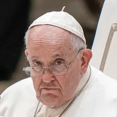 Papst Franziskus in einer seiner wöchentlichen Generalaudienzen in Rom
