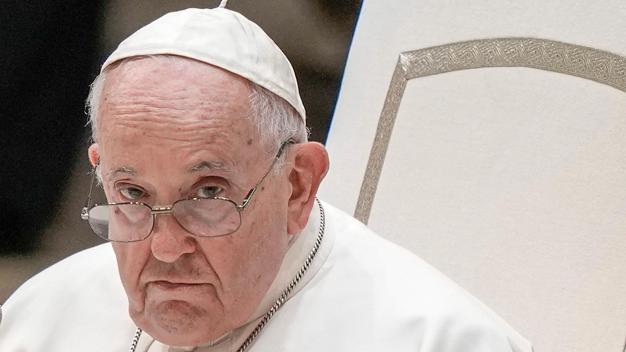 Papst Franziskus in einer seiner wöchentlichen Generalaudienzen in Rom