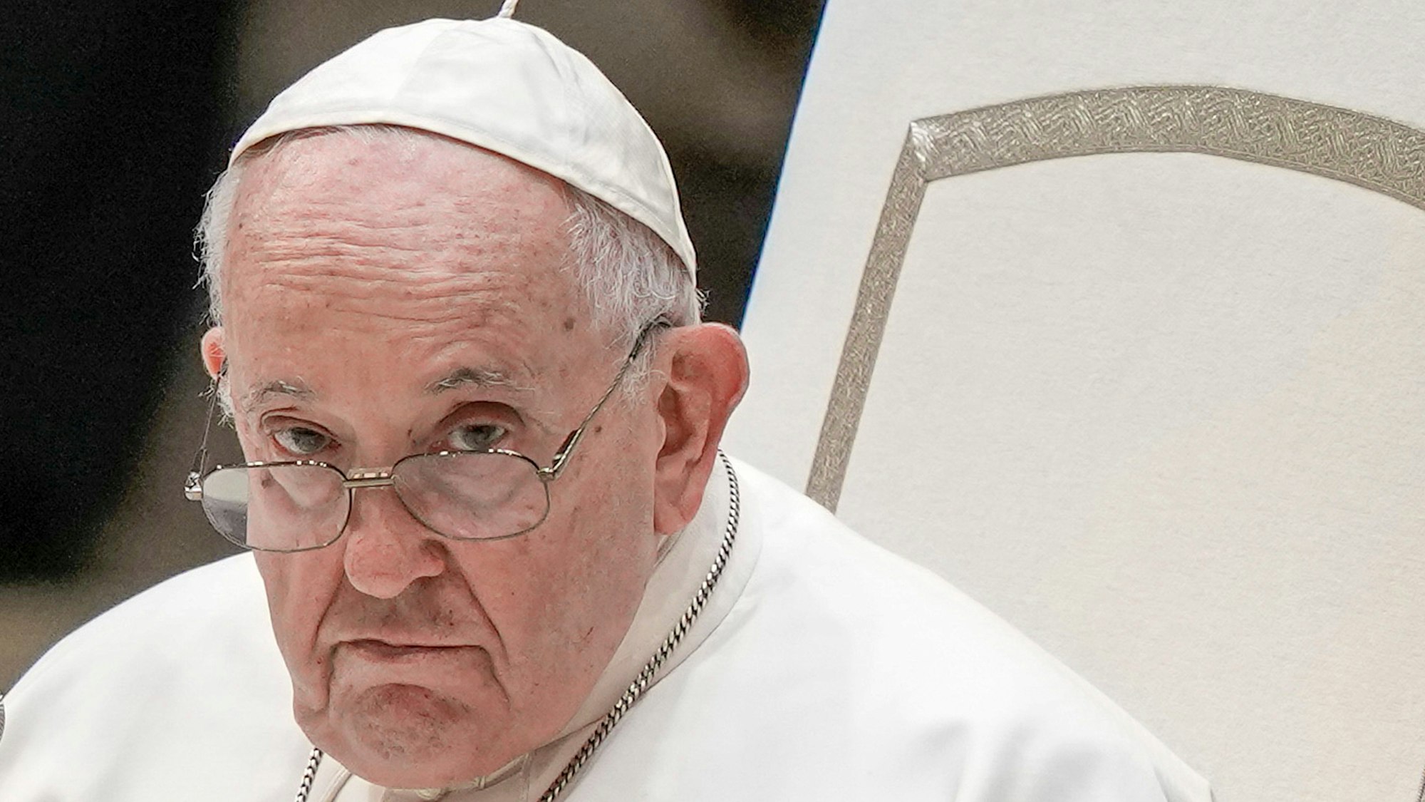 Papst Franziskus in einer seiner wöchentlichen Generalaudienzen in Rom