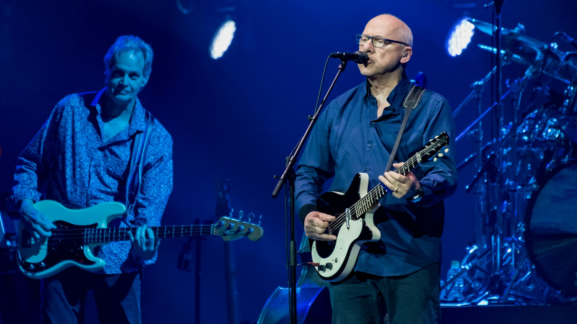 Mark Knopfler, britischer Gitarrist, Sänger und Songwriter bei seiner European Tour 2019 in der Lanxess Arena.