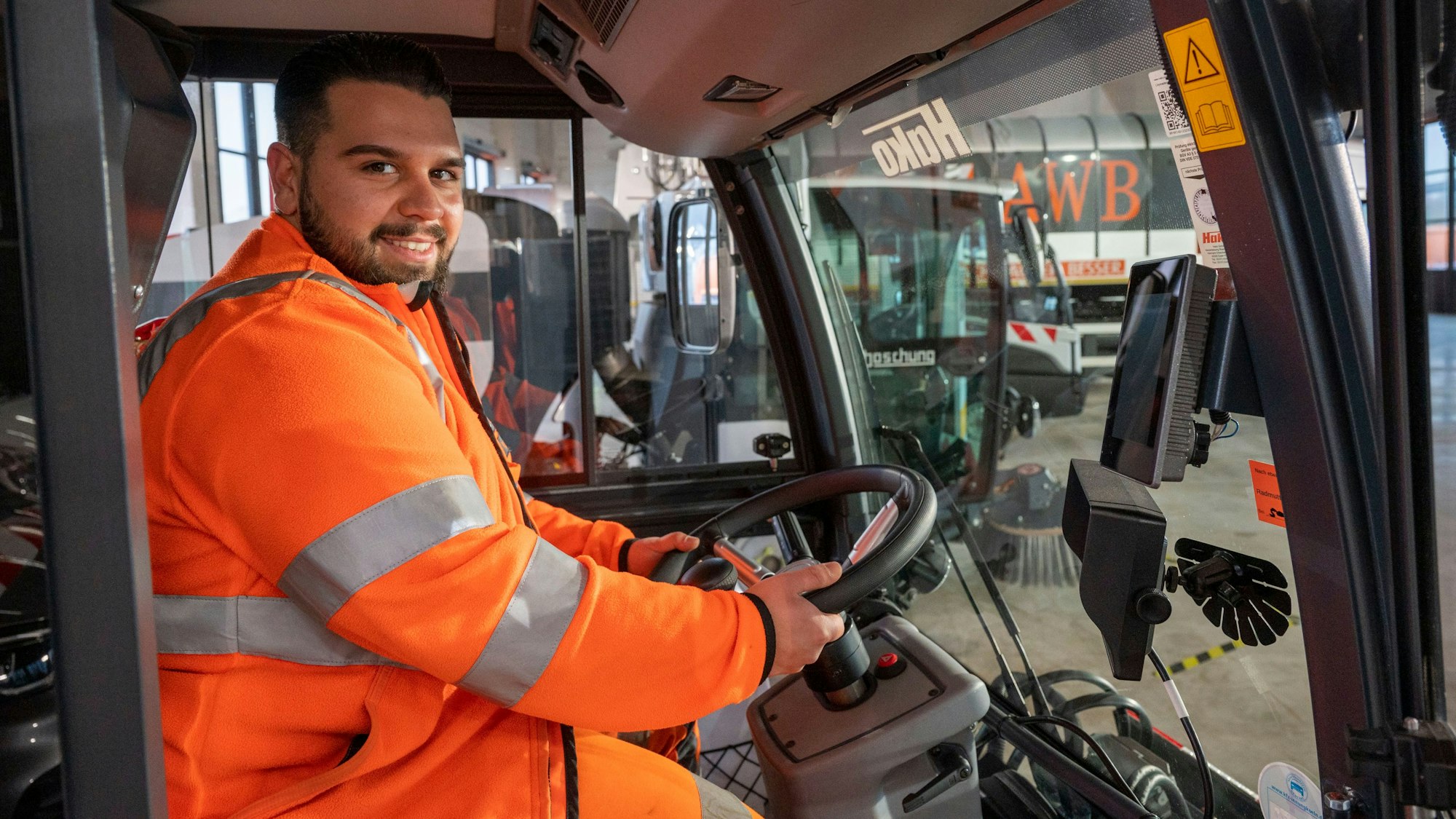 21.11.2023, Köln: Die AWB streben die Klimaneutralität an.
