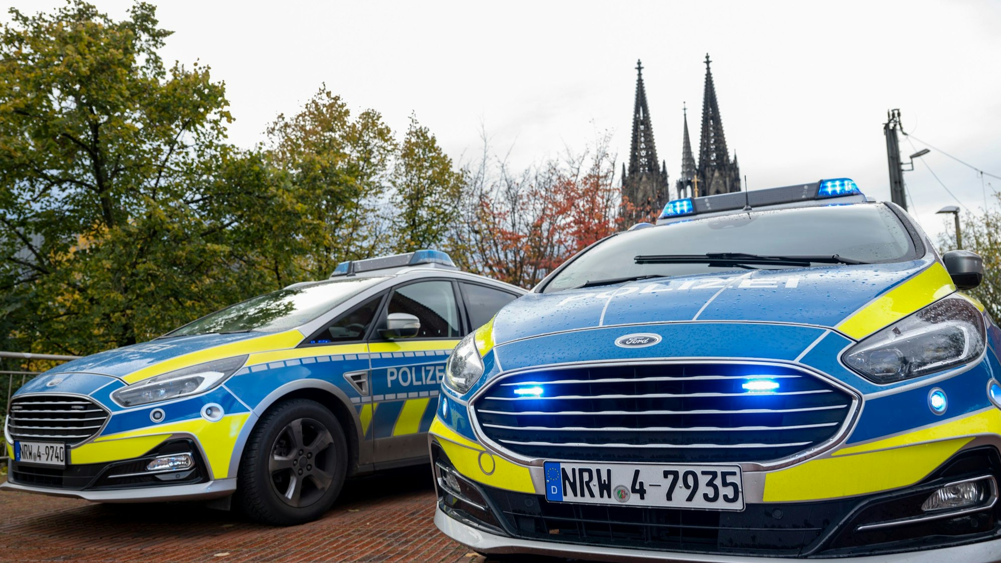 Die Kölner Polizei im Einsatz