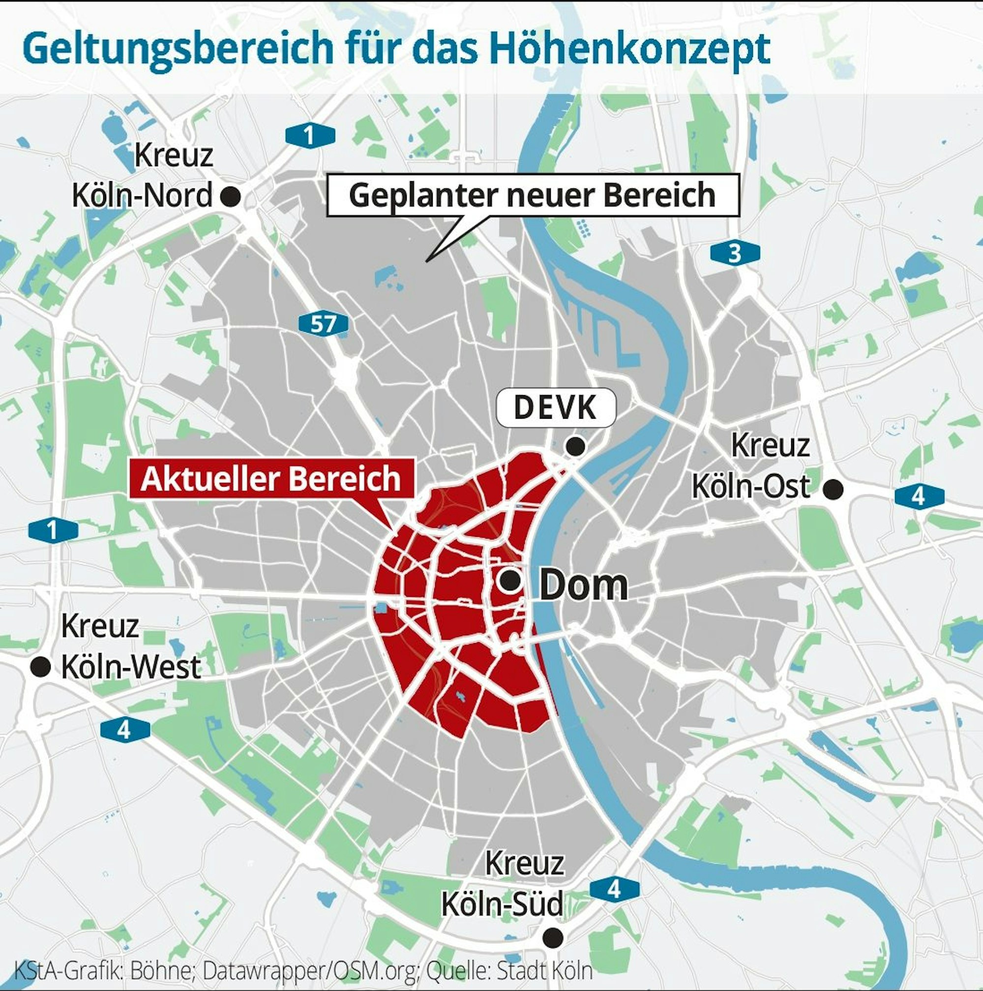 In diesem Bereich soll das neue Konzept gelten.